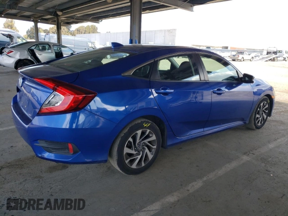 2018 Honda Civic Sedan EX with VIN 2HGFC2F7XJH565114, listed as a Copart auction lot 50799675 with 123,111 mi miles and Salvage Title. Bid and sale history available at carsss.com. Image 3.