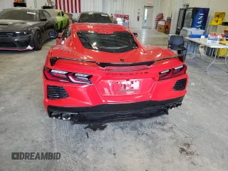 2022 Chevrolet Corvette 2LT with VIN 1G1YB2D49N5100574, listed as a Copart auction lot 60248394 with 6,066 mi miles and Salvage Title. Bid and sale history available at carsss.com. Image 6.