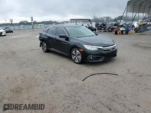 2017 Honda Civic Sedan EX-T with VIN 2HGFC1F30HH650545, listed as a Copart auction lot 45967905 with 166,207 mi miles and Salvage Title. Bid and sale history available at carsss.com. Image 11.