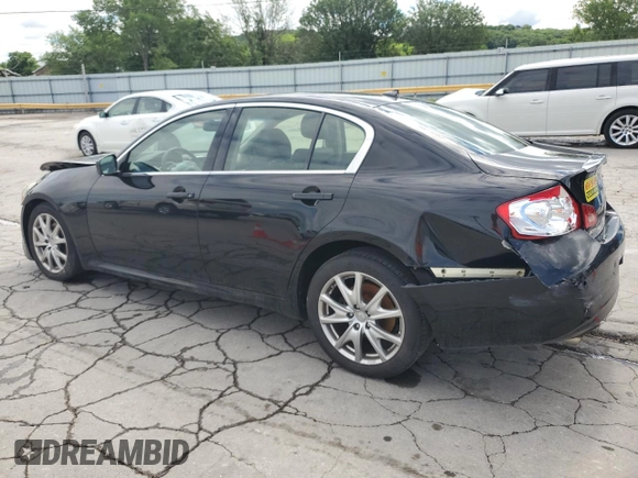 2013 Infiniti G37 x z VIN JN1CV6AR6DM754732, wystawiony jako Copart lot #58971955 z przebiegiem 153 184 mil mil oraz Szkoda całkowita • Salvage title. Historia ofert i sprzedaży dostępna na DreamBid. Obrazek 2.