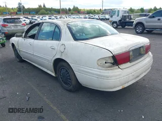 2003 Buick LeSabre Custom with VIN 1G4HP52K63U117987, listed as a IAAI auction lot 42072598 with 1 mi miles. Bid and sale history available at carsss.com. Image 3.