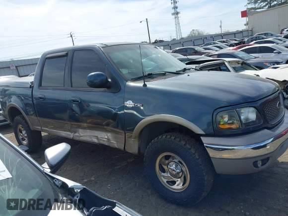 2003 Ford F-150 XLT with VIN 1FTRW08L33KB05743, listed as a IAAI auction lot 41828979 with 117,345 mi miles. Bid and sale history available at carsss.com. Image 13.