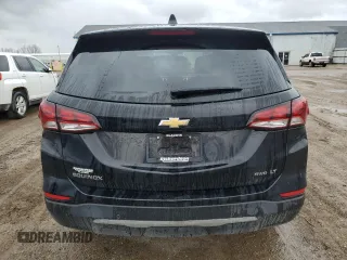 2023 Chevrolet Equinox LT with VIN 3GNAXUEG1PL107169, listed as a Copart auction lot 51832255 with 22,293 mi miles and Clean Title. Bid and sale history available at DreamBid. Image 6.