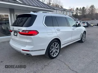2020 BMW X7 xDrive40i z VIN 5UXCW2C05L9A03397, wystawiony jako IAAI lot #41381437 z przebiegiem 141 656 mil mil oraz . Historia ofert i sprzedaży dostępna na DreamBid. Obrazek 4.
