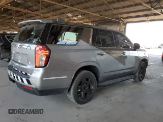 2023 Chevrolet Tahoe Commercial with VIN 1GNSCLED2PR129495, listed as a Copart auction lot 62820605 with 55,805 mi miles and Salvage title. Bid and sale history available at DreamBid. Image 3.