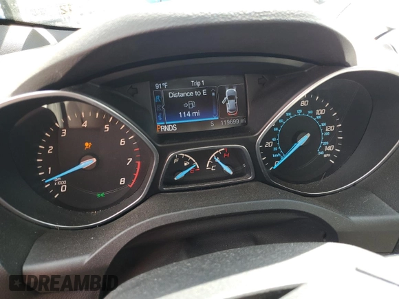2016 Ford Escape Titanium with VIN 1FMCU9J94GUB31594, listed as a Copart auction lot 51690565 with 119,699 mi miles and Salvage Title. Bid and sale history available at DreamBid. Image 9.