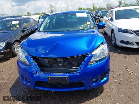 2015 Nissan Sentra SR with VIN 3N1AB7AP9FY362400, listed as a IAAI auction lot 42157078 with 65,186 mi miles and . Bid and sale history available at DreamBid. Image 13.