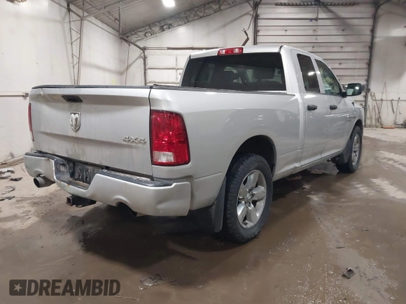 2018 Ram 1500 Express with VIN 1C6RR7FT6JS351418, listed as a IAAI auction lot 41472310 with 96,501 mi miles and . Bid and sale history available at DreamBid. Image 4.