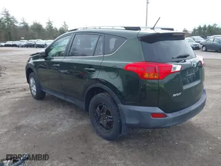 2013 Toyota RAV4 LE with VIN JTMBFREVXD5021592, listed as a IAAI auction lot 41901950 with 122,535 mi miles. Bid and sale history available at carsss.com. Image 3.