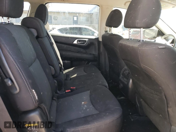 2020 Nissan Pathfinder SV with VIN 5N1DR2BM2LC606787, listed as a Copart auction lot 48697615 with 46,949 mi miles and Salvage title. Bid and sale history available at DreamBid. Image 12.