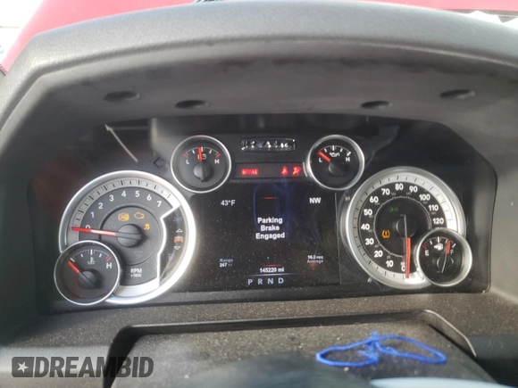 2015 Ram 1500 Big Horn with VIN 1C6RR6LT1FS542248, listed as a Copart auction lot 84486764 with 145,220 mi miles and Salvage title. Bid and sale history available at DreamBid. Image 9.