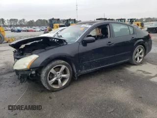 2008 Nissan Maxima 3.5 SL with VIN 1N4BA41E48C829886, listed as a Copart auction lot 44019875 with 0 mi miles and Salvage Title. Bid and sale history available at carsss.com. Image 1.