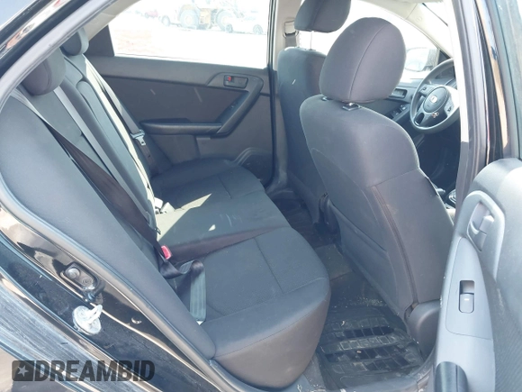 2012 Kia Forte EX with VIN KNAFU4A29C5607086, listed as a IAAI auction lot 41537069 with 204,355 mi miles. Bid and sale history available at carsss.com. Image 8.