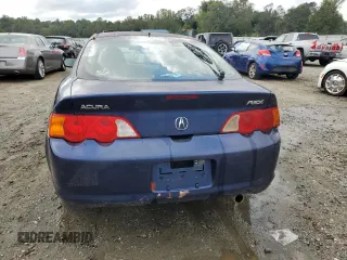 2003 Acura RSX with VIN JH4DC548X3C013829, listed as a Copart auction lot 60637474 with 247,358 mi miles and Salvage Title. Bid and sale history available at carsss.com. Image 6.