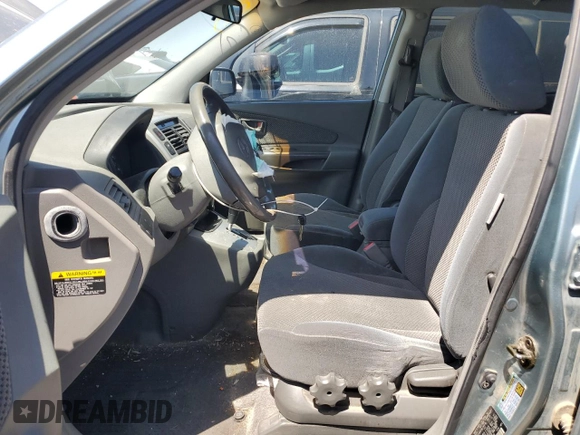 2006 Hyundai Tucson GLS with VIN KM8JN12D46U380226, listed as a Copart auction lot 52453845 with 161,977 mi miles and Salvage Title. Bid and sale history available at carsss.com. Image 7.