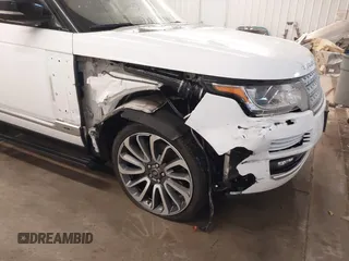 2016 Land Rover Range Rover Supercharged z VIN SALGS3EF0GA280040, wystawiony jako IAAI lot #41394107 z przebiegiem 72 446 mil mil oraz . Historia ofert i sprzedaży dostępna na DreamBid. Obrazek 6.