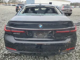 2020 BMW 7 Series 740i xDrive with VIN WBA7T4C01LGF97390, listed as a Copart auction lot 47639165 with Not provided miles and Salvage title. Bid and sale history available at DreamBid. Image 6.