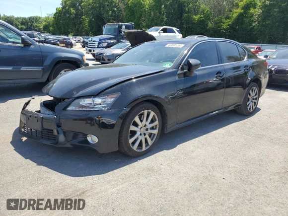 2014 Lexus GS 350 with VIN JTHCE1BL2E5022733, listed as a Copart auction lot 60831294 with 0 mi miles and Clean Title. Bid and sale history available at carsss.com. Image 1.