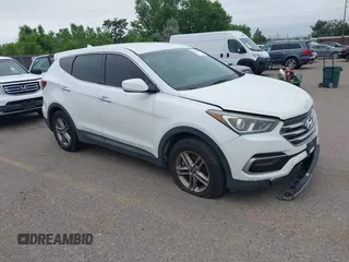 2017 Hyundai Santa Fe 2.4L with VIN 5XYZTDLB9HG429453, listed as a IAAI auction lot 42602067 with 114,295 mi miles and . Bid and sale history available at DreamBid. Image 1.