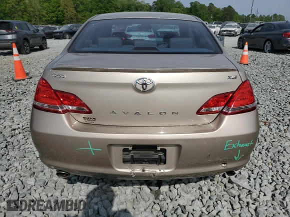 2007 Toyota Avalon XL with VIN 4T1BK36B87U212933, listed as a Copart auction lot 54478045 with 221,826 mi miles and Salvage Title. Bid and sale history available at DreamBid. Image 6.
