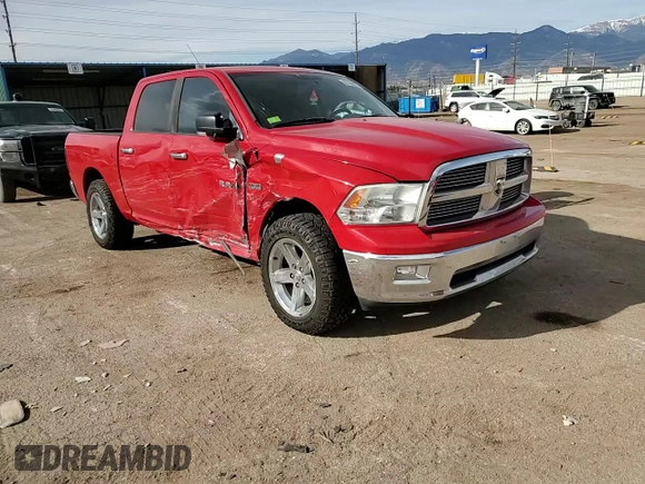 2010 Dodge 1500 SLT with VIN 1D7RV1CT7AS145617, listed as a Copart auction lot 50730865 with 194,183 mi miles and Salvage Title. Bid and sale history available at DreamBid. Image 11.