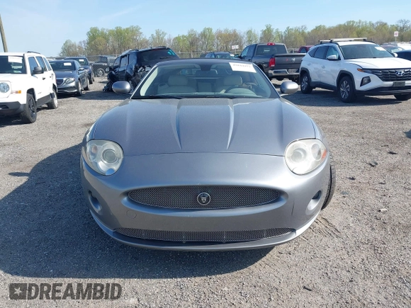 2007 Jaguar XK with VIN SAJWA44B075B11143, listed as a IAAI auction lot 42044257 with 122,842 mi miles. Bid and sale history available at carsss.com. Image 12.