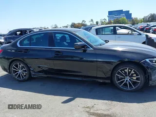 2019 BMW 3 Series 330i xDrive with VIN WBA5R7C5XKAJ78505, listed as a IAAI auction lot 41955059 with 53,216 mi miles. Bid and sale history available at carsss.com. Image 13.