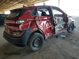 2023 Hyundai Kona SE with VIN KM8K22AB3PU028520, listed as a Copart auction lot 54445485 with 43,918 mi miles and Salvage Title. Bid and sale history available at carsss.com. Image 3.