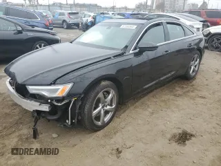 2024 Audi A6 Premium Plus with VIN WAUE3BF21RN010177, listed as a Copart auction lot 87265544 with 24,996 mi miles and Non Repairable. Bid and sale history available at DreamBid. Image 1.