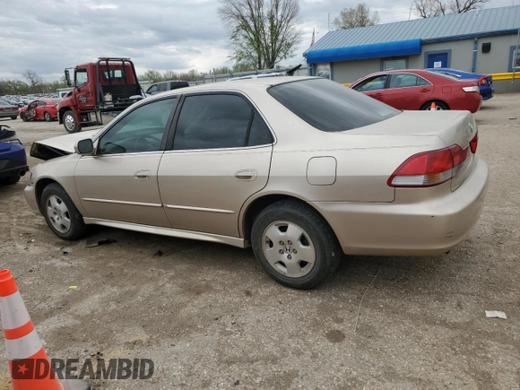 2001 Honda Accord EX z VIN 1HGCG165X1A045185, wystawiony jako Copart lot #51021305 z przebiegiem Nie podano mil oraz Szkoda całkowita • Salvage title. Historia ofert i sprzedaży dostępna na DreamBid. Obrazek 2.