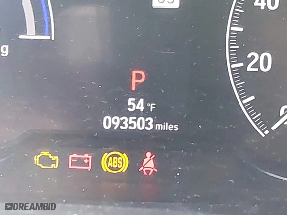 2019 Honda Insight Touring with VIN 19XZE4F92KE012764, listed as a IAAI auction lot 41506050 with 93,503 mi miles. Bid and sale history available at carsss.com. Image 15.
