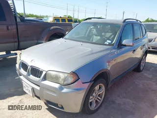 2006 BMW X3 3.0i with VIN WBXPA934X6WD28522, listed as a IAAI auction lot 41981963 with 175,076 mi miles. Bid and sale history available at carsss.com. Image 2.