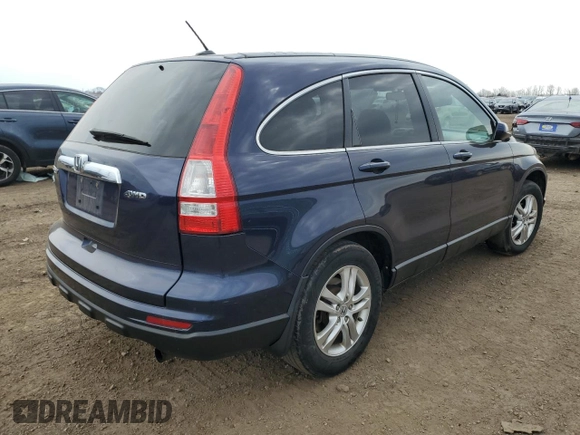 2011 Honda CR-V EX-L with VIN 5J6RE4H74BL024850, listed as a Copart auction lot 49392135 with 159,264 mi miles and Salvage Title. Bid and sale history available at carsss.com. Image 3.