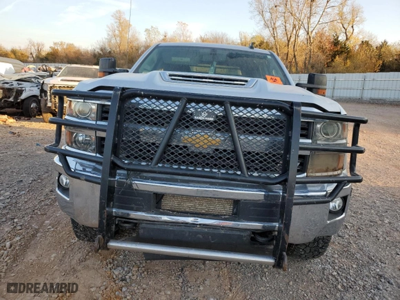 2017 Chevrolet Silverado 2500HD LT with VIN 1GC1KVEY8HF118591, listed as a Copart auction lot 82676984 with 0 mi miles and Salvage Title. Bid and sale history available at carsss.com. Image 5.