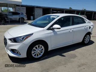 2022 Hyundai Accent SE z VIN 3KPC24A6XNE190146, wystawiony jako Copart lot #60662495 z przebiegiem 34 765 mil mil oraz Szkoda całkowita • Salvage title. Historia ofert i sprzedaży dostępna na DreamBid. Obrazek 1.