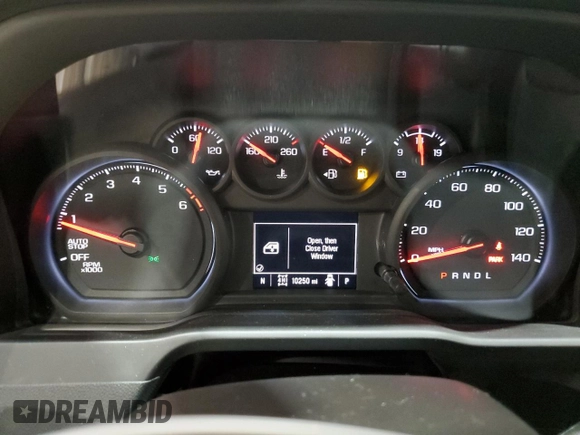 2024 GMC Sierra 1500 Pro with VIN 3GTUUAED1RG288126, listed as a Copart auction lot 45383865 with 10,250 mi miles and Salvage Title. Bid and sale history available at carsss.com. Image 9.