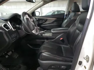 2017 Nissan Murano SL with VIN 5N1AZ2MH6HN194517, listed as a Copart auction lot 52495975 with 78,046 mi miles and Salvage Title. Bid and sale history available at carsss.com. Image 7.