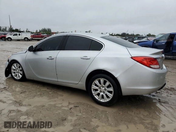 2013 Buick Regal Premium 1 with VIN 2G4GS5ER3D9221533, listed as a Copart auction lot 42014775 with 200,099 mi miles and Salvage title. Bid and sale history available at DreamBid. Image 2.