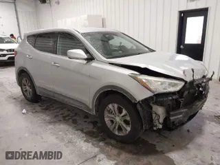 2014 Hyundai Santa Fe Sport with VIN 5XYZTDLB2EG145710, listed as a IAAI auction lot 41424071 with 122,366 mi miles. Bid and sale history available at carsss.com. Image 1.