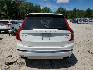 2020 Volvo XC90 Inscription with VIN YV4A22PL5L1607050, listed as a Copart auction lot 64810205 with 52,642 mi miles and Salvage title. Bid and sale history available at DreamBid. Image 6.
