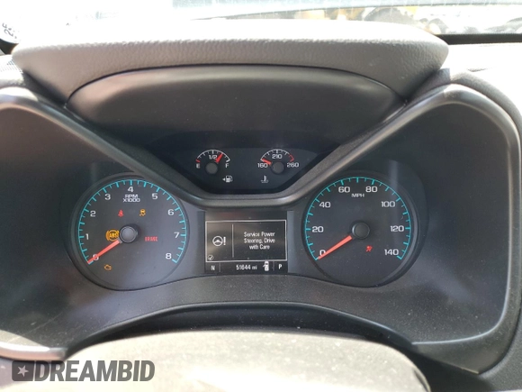 2021 Chevrolet Colorado 4WD LT with VIN 1GCGTCEN8M1138297, listed as a Copart auction lot 61762405 with 51,644 mi miles and Salvage title. Bid and sale history available at DreamBid. Image 9.