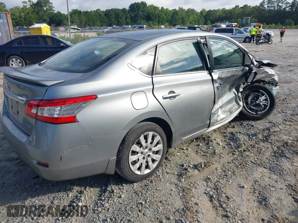 2014 Nissan Sentra SV with VIN 3N1AB7AP9EY312966, listed as a IAAI auction lot 42470367 with 151,892 mi miles and . Bid and sale history available at DreamBid. Image 4.
