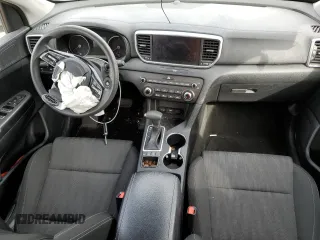 2021 Kia Sportage LX with VIN KNDPMCAC0M7876075, listed as a Copart auction lot 50161285 with Not Provided miles and Salvage Title. Bid and sale history available at carsss.com. Image 8.