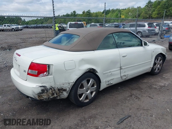 2006 Audi A4 3.0L с VIN WAUDT48H06K009995, выставлен на аукционе IAAI как лот 42280670 с пробегом 97 912 миль миль и . История ставок и продаж доступна на DreamBid. Изображение 4.