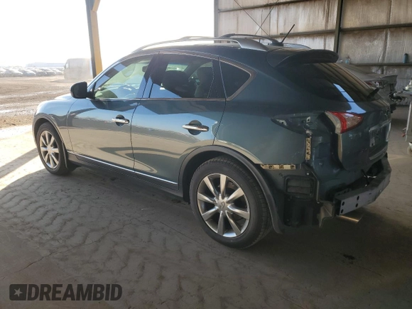 2008 Infiniti EX Journey with VIN JNKAJ09F28M361886, listed as a Copart auction lot 87043644 with 129,125 mi miles and Salvage Title. Bid and sale history available at DreamBid. Image 2.