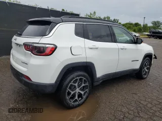 2024 Jeep Compass Limited with VIN 3C4NJDCN1RT145212, listed as a Copart auction lot 61824575 with 34,222 mi miles and Clean title. Bid and sale history available at DreamBid. Image 3.