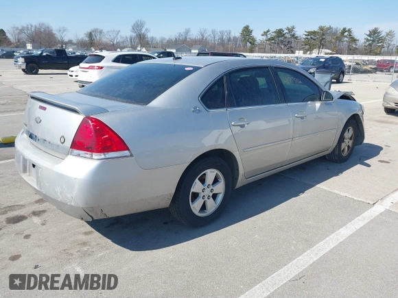 2008 Chevrolet Impala LT with VIN 2G1WT58N589246308, listed as a IAAI auction lot 41775021 with 209,716 mi miles and . Bid and sale history available at DreamBid. Image 4.