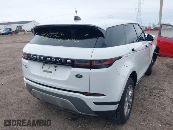 2020 Land Rover Range Rover Evoque S z VIN SALZJ2FX2LH018423, wystawiony jako IAAI lot #41957836 z przebiegiem 62 147 mil mil oraz . Historia ofert i sprzedaży dostępna na DreamBid. Obrazek 4.