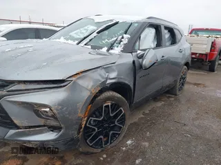 2023 Chevrolet Blazer RS with VIN 3GNKBERS5PS140222, listed as a IAAI auction lot 41272096 with 16,188 mi miles and . Bid and sale history available at DreamBid. Image 6.