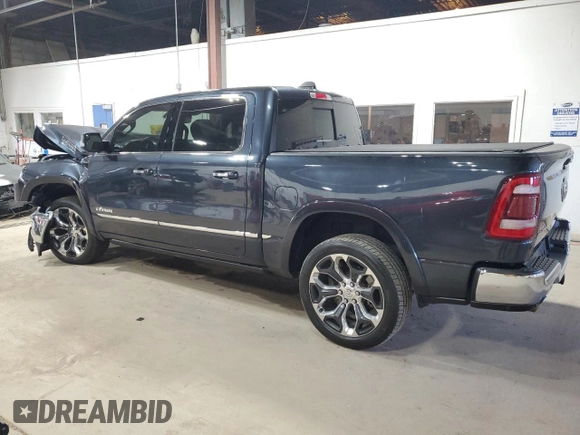 2020 Ram 1500 Limited with VIN 1C6SRFHT2LN288344, listed as a Copart auction lot 53496425 with 72,300 mi miles and Salvage title. Bid and sale history available at DreamBid. Image 2.